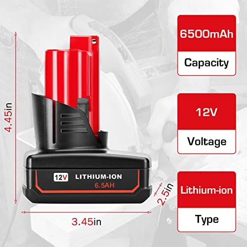 1676715379 154 Touyeet 2 Pack 65 Ah 12V Lithium Battery Replacement for