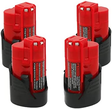 CELL9102 4 Pack 30Ah Replacement 12V Battery Compatible with Milwaukee