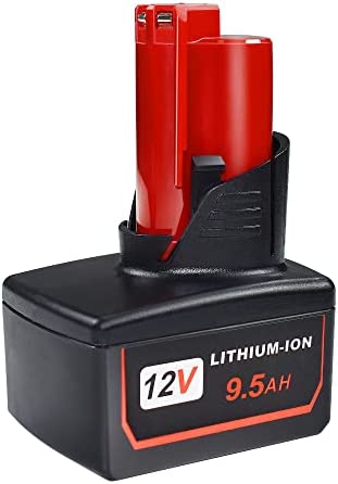 Rocivic 95Ah Replacement for Milwaukee M12 Battery Compatible with All