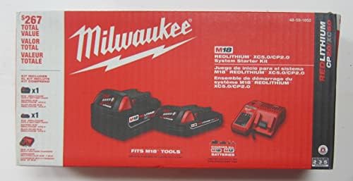 MILWAUKEES Milwaukee M18 18 Volt Lithium Ion Starter Kit with One 50