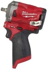 Milwaukee 2554 20 M12 FUEL 38 in Stubby Impact Wrench