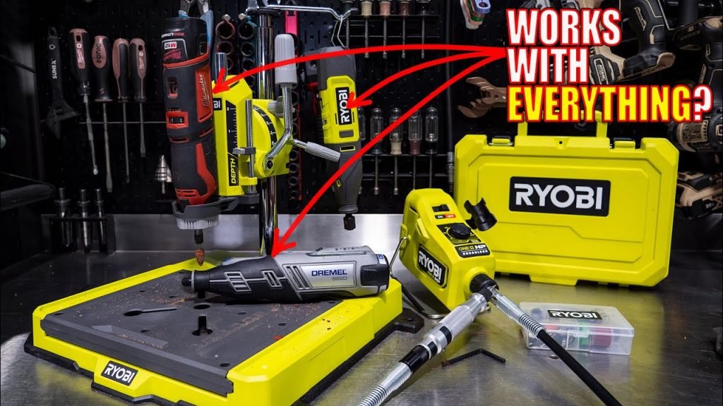 Is it a Drill Press? RYOBI RHS01 Rotary Tool Hobby Station 10 Is it a Drill Press? RYOBI RHS01 Rotary Tool Hobby Station