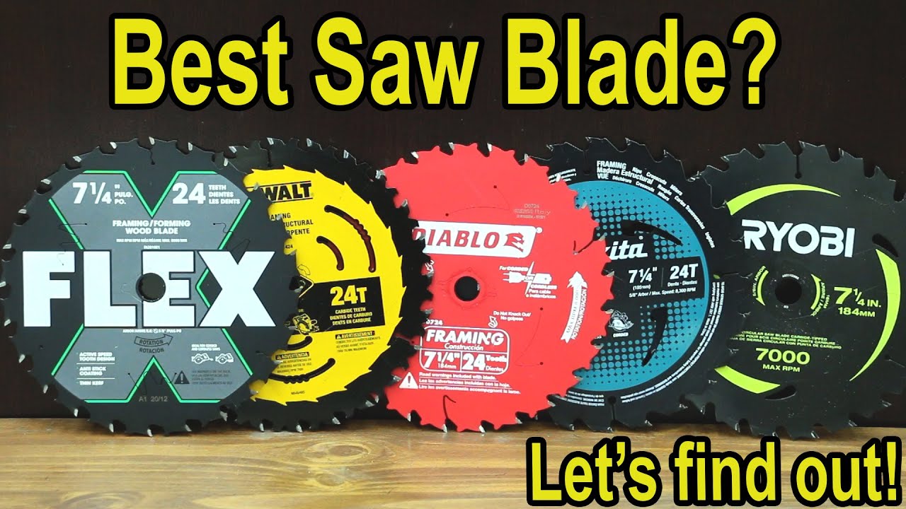 Best Circular Saw Blade? FLEX, Diablo, Milwaukee, Makita, Bosch, Ryobi