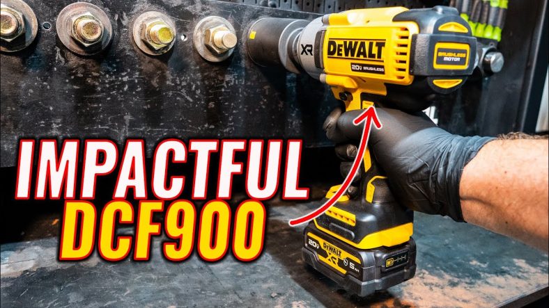 The MOST Torque? DeWalt DCF900 High Torque Impact Wrench Review