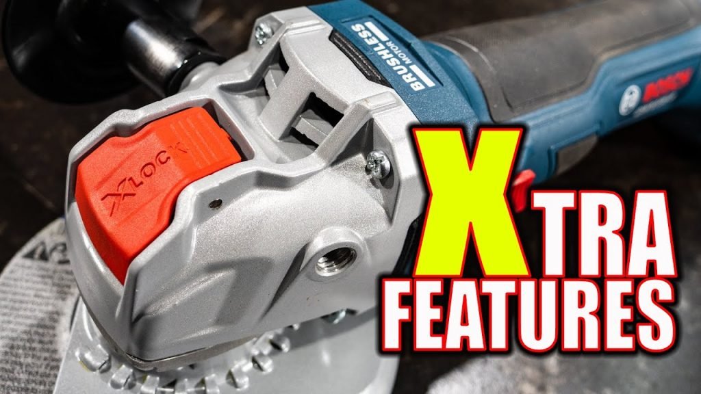 X-LOCK TECH - BOSCH 18V Brushless 4-1/2" Angle Grinder [GWX18V-8N]