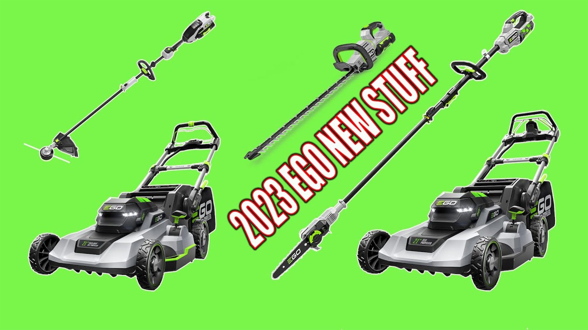 NEW 2023 56V EGO Mowers, String Trimmers, and MORE! - ToolTips HQ ...