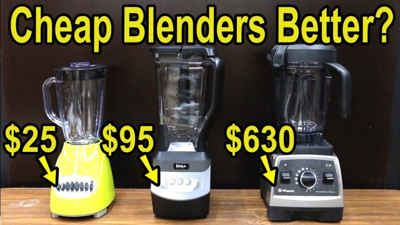 Cheap Blender Better? $630 Vitamix vs Ninja, Hamilton Beach, Cuisinart, BioChef, Nutribullet