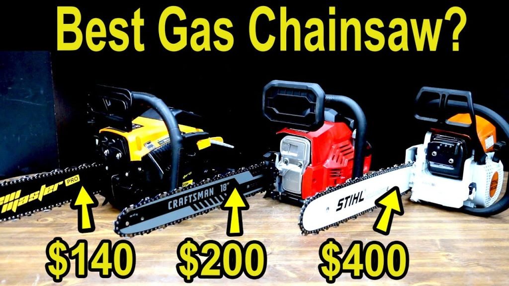 Best Gas Chainsaw? Stihl, Husqvarna, ECHO, Poulan Pro, Craftsman, Ryobi, Salem Master