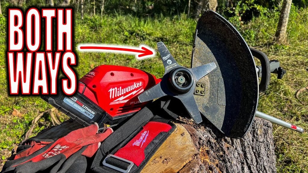 Will it make the Cut? Milwaukee QUIK LOK Brush Cutter Attachment