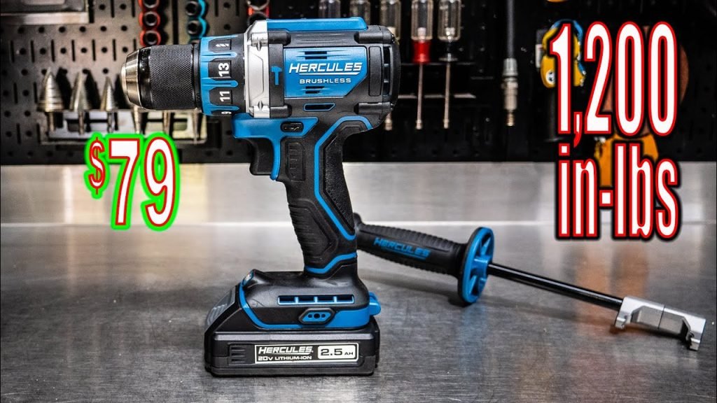 Hercules HCB92B 20V Hammer Drill Driver Review [Harbor Freight]