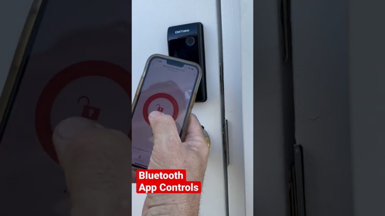 How to Upgrade to a Smart Deadbolt from Elemake. Bluetooth, Fingerprint, Passcode, Key, and Card.