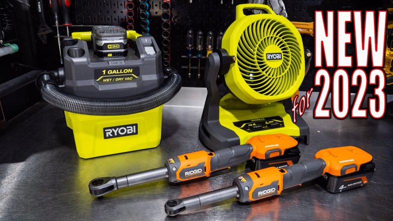 MORE NEW RYOBI and RIDGID Tools for 2023. Fans, Vacs and Cordless Ratchets