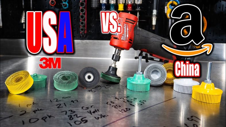 Amazon or 3M? Made in USA 3M Roloc Bristle Discs vs Amazon Competitor [Best Surfacer]