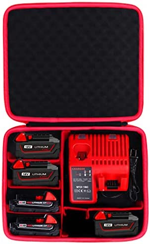 1678292682 779 Hard Case for Milwaukee M18 18V Battery and Charger