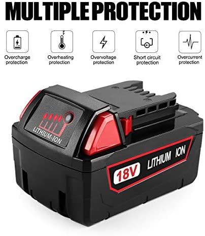 1679593038 561 2Pack 60Ah 48 59 1850 Replacement 18V Milwaukee M18 Battery 18Volt XC