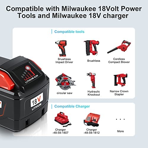 1679679558 275 18V 90 Ah Battery and Charger Combo Kit for Milwaukee