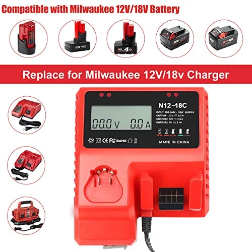 1679679559 446 18V 90 Ah Battery and Charger Combo Kit for Milwaukee
