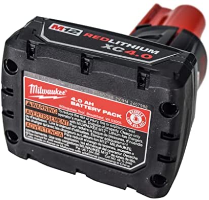 1680287480 691 Milwaukee 48 11 2440 M12 40 Ah MAX Lithium Ion Battery Pack