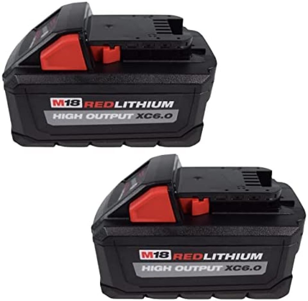 MilwaukeeTool 48-11-1862 M18 Lithium-Ion High Output 6.0Ah Battery Pack (2-Pack) 27 41L1PZ5BsYL. AC
