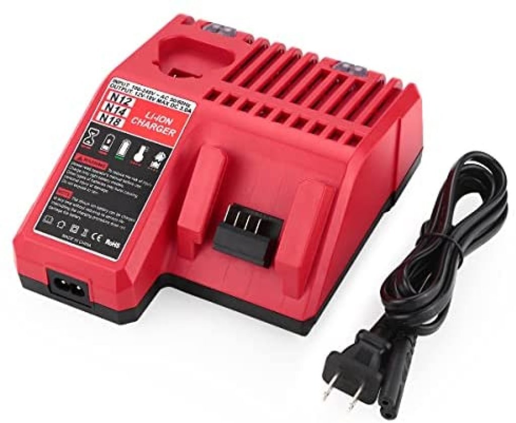 Powilling M12 & M18 Rapid Replacement Charger Milwaukee 12V&18V XC Lithium Ion Charger for Milwaukee XC Battery 9 41Y7SGoFbjL. AC