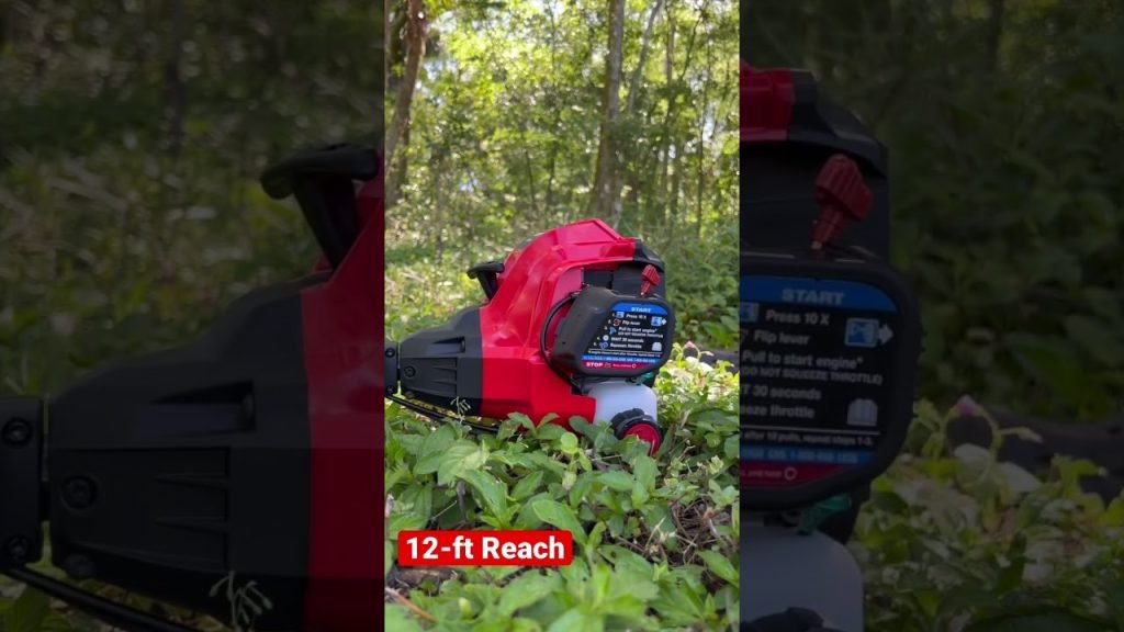 12-foot Reach and makes Life Easier - Troy-Bilt TB25PS Pole Saw #troybilt #lawncare 9 12-foot Reach and makes Life Easier - Troy-Bilt TB25PS Pole Saw #troybilt #lawncare