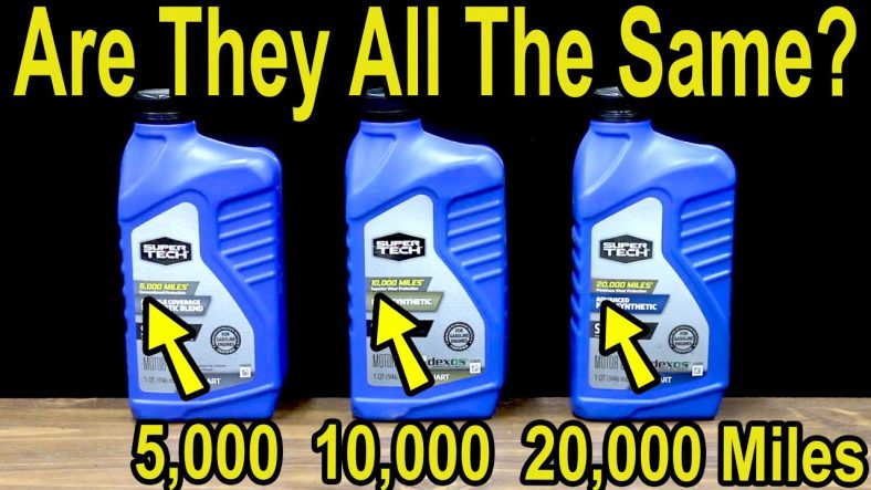 Are They All The Same Motor Oil? Let's Settle This! Four Types of SuperTech Motor Oil Compared
