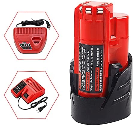 1680894024 361 waitley 2 Pack 12V 30Ah Replacement Battery Compatible with Milwaukee