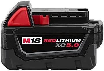 1681677916 642 Milwaukee 48 59 1850P M18 18 Volt Lithium Ion Starter Kit with Two 50