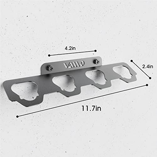 1682550335 789 VAIIO Compatible Milwaukee M12 12V Battery Rack Holder Wrought Iron