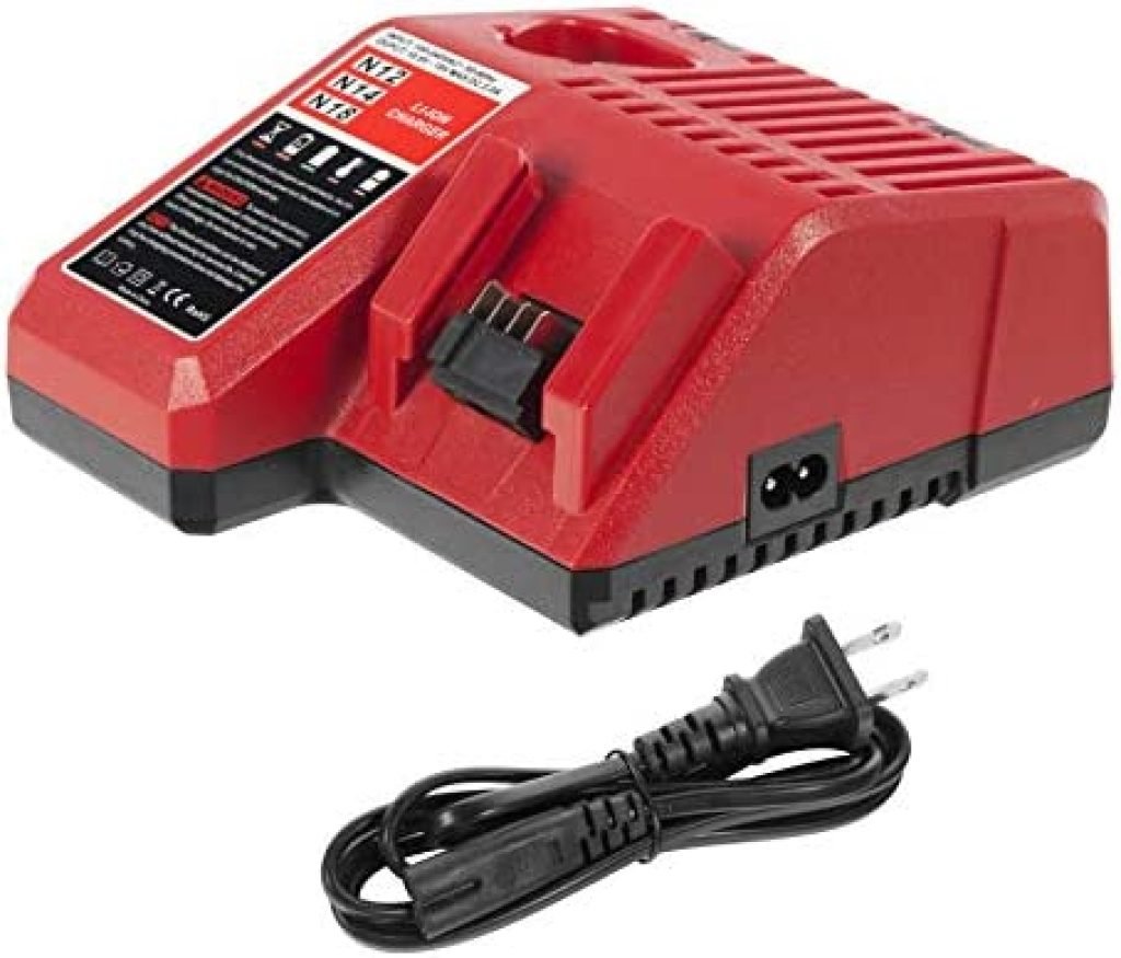 CELL9102 N12 N14 N18 Charger for Milwaukee 12V-18V Li-ion Battery 48-11-1820 48-11-1840 48-11-1850 48-11-2401 48-11-1890 19 417KNPgJUjL. AC