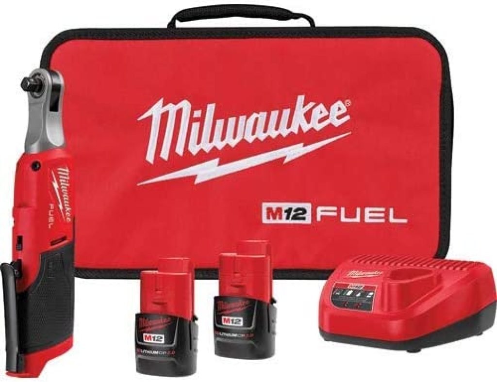 Milwaukee M12 FUEL 3/8" High Speed Cordless Ratchet Kit 29 418kBzqFtYL. AC