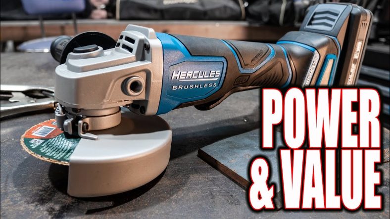 5-Year Warranty! Hercules HCB61P 20V Brushless Grinder Review