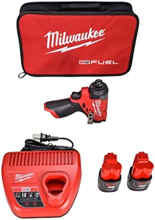 Milwaukee 3453 22 12V Fuel 14 Cordless Hex Impact Driver Kit