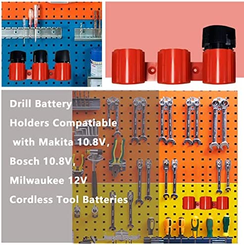 1682988818 550 EID 2PCS Battery Holder for Milwaukee M12 for Bosch