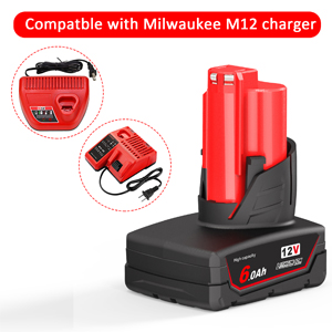 1683425622 281 AMICROSS 12V Battery 60Ah Replace for Milwaukee M12 Battery Compatible
