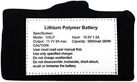 1683512396 836 HomWanna 12V Heated Jacket Battery Li Polymer Replacement 12V Heated Vest