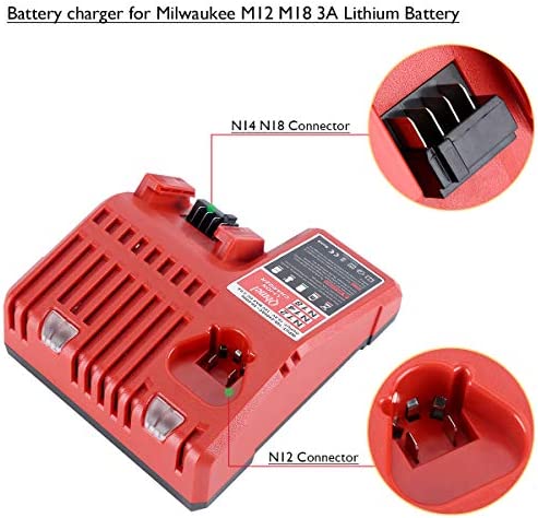 1683949944 137 M12 M18 Multi Voltage Lithium Ion Battery Charger for