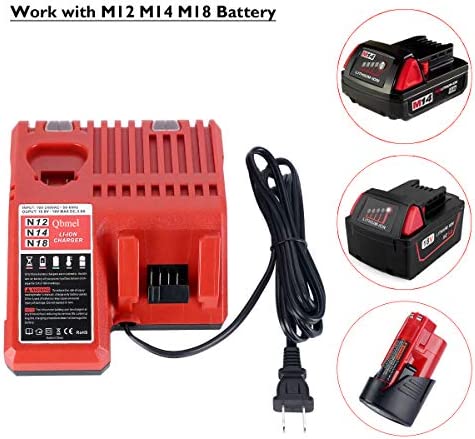 1683949944 766 M12 M18 Multi Voltage Lithium Ion Battery Charger for