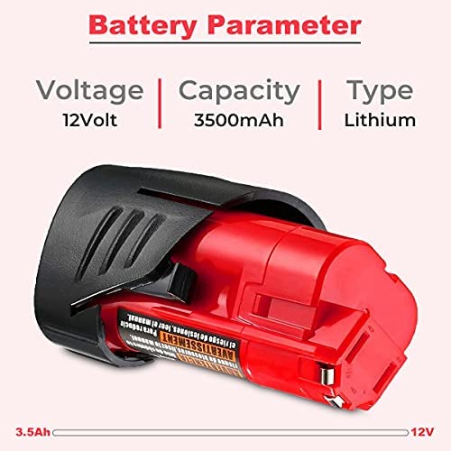 1684386438 628 Dasnite 2Pack 12V 35Ah Replacement Battery 12V Lithium Battery