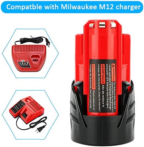 1684562027 144 TENMOER 2 Pack M12 12V 30Ah Lithium ion Battery Compatible with