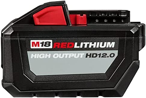 Milwaukee M18 18 Volt Lithium Ion High Output Battery Pack 120Ah