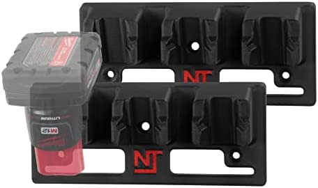 Neat Tools M12 Triple Battery Mounts for Milwaukee Power Tools
