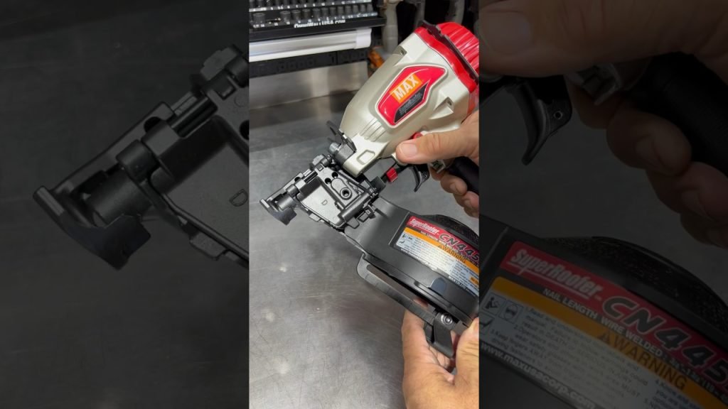 MAX USA SuperRoofer CN445R3 Roofing Coil Nailer [Made in Germany] #tool