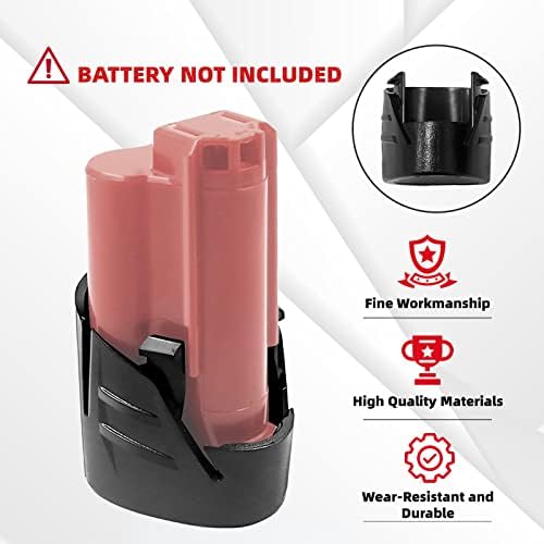 1687958531 544 4Pack M12 Battery Plastic Bottom Case Broken Battery Case Replacement