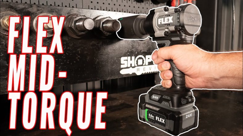 750 Ft-lbs?? FLEX FX1451 24V Mid Torque Impact Wrench Review