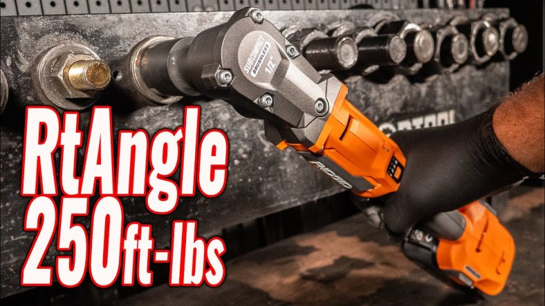 RIDGID 18V Right Angle Impact Wrench Review [R8721 & R8720]