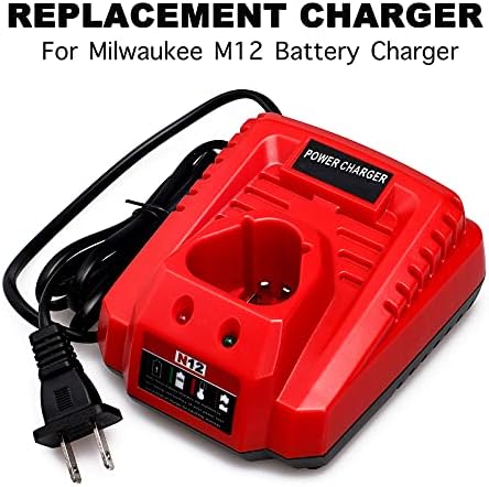 1688218355 83 Lilocaja 12V M12 Charger Replacement for Milwaukee M12 Battery Charger