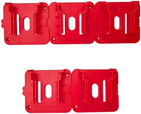 1689606418 174 UOSXVC 10Packs Battery Holders for Milwaukee 18V Mount Fit for