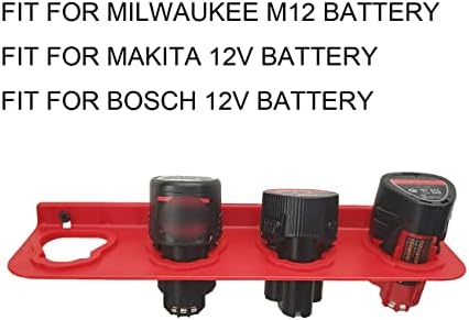 1690740195 448 UOSXVC Multifunction Battery Holders Fit for Milwaukee Makita Bosch 12V