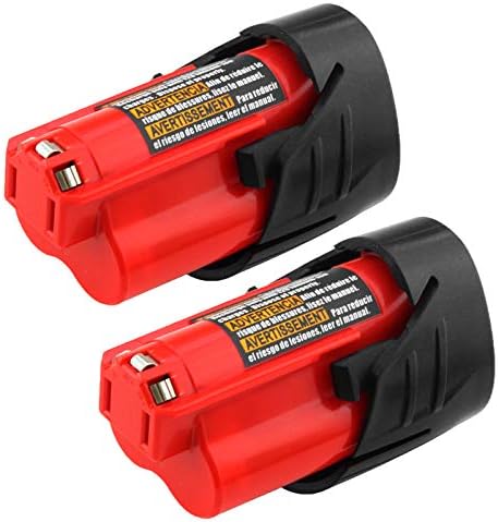 2Pack 12V 3000mAh Lithium ion Replacement for Battery Compatible with 12